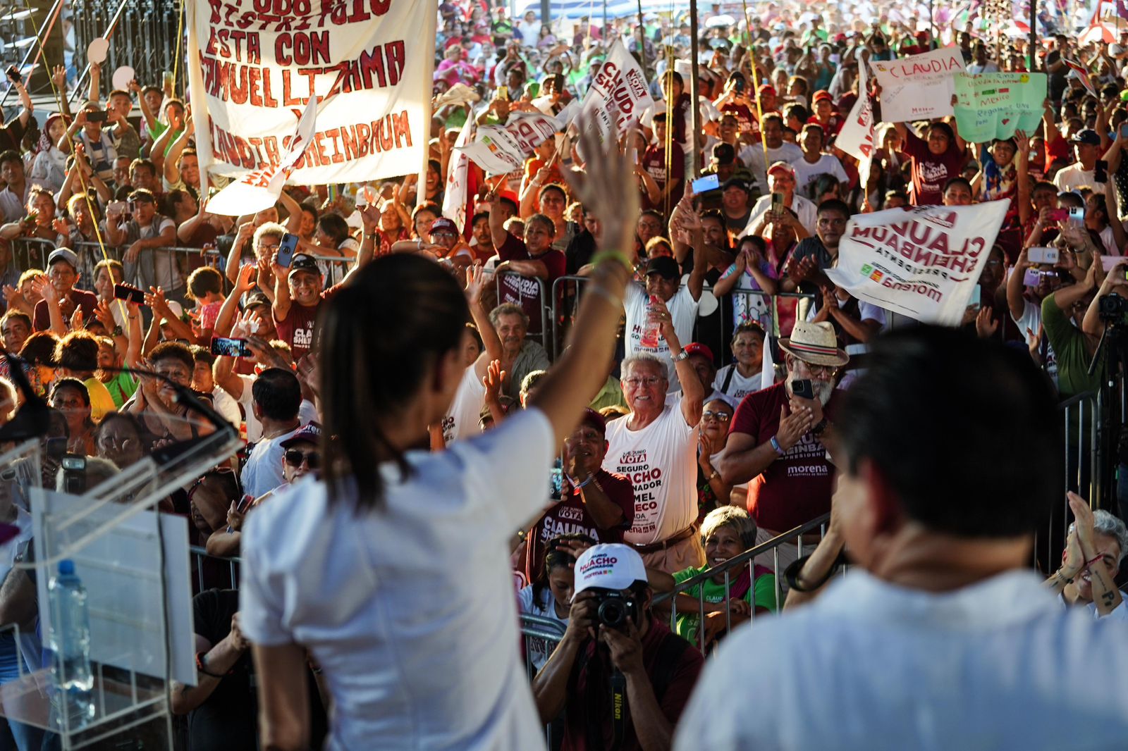 Claudia Sheinbaum convoca a yucatecos a construir un solo estado con la 4T