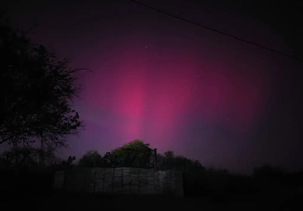 ¿Auroras boreales en México? Así se vieron en el norte del país | FOTOS