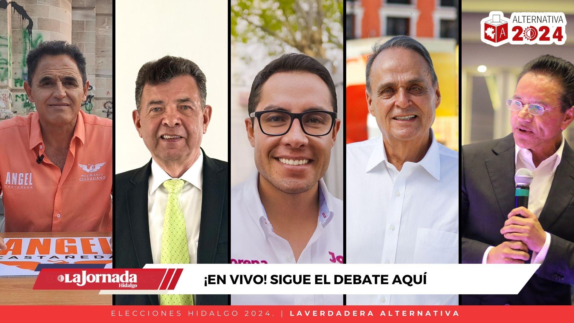 ¡EN VIVO! Sigue el debate de los candidatos a la presidencia de Pachuca