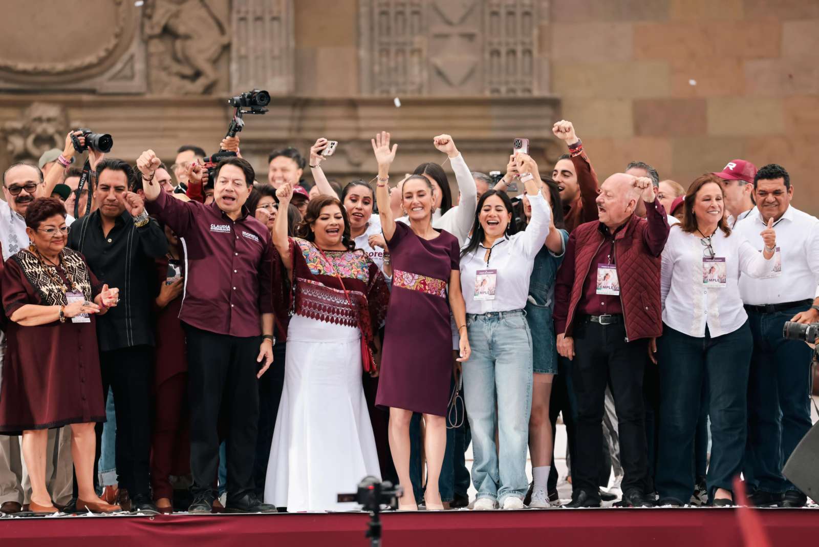 Claudia Sheinbaum: Me comprometo a ser una presidenta que entregue lo mejor de si misma por el bienestar de México