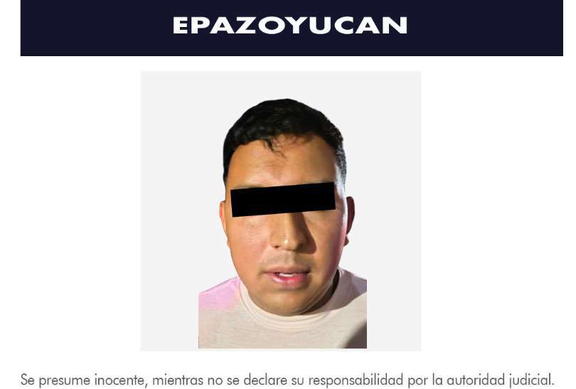 Epazoyucan: desmantelan punto de venta de droga; detienen a un sujeto