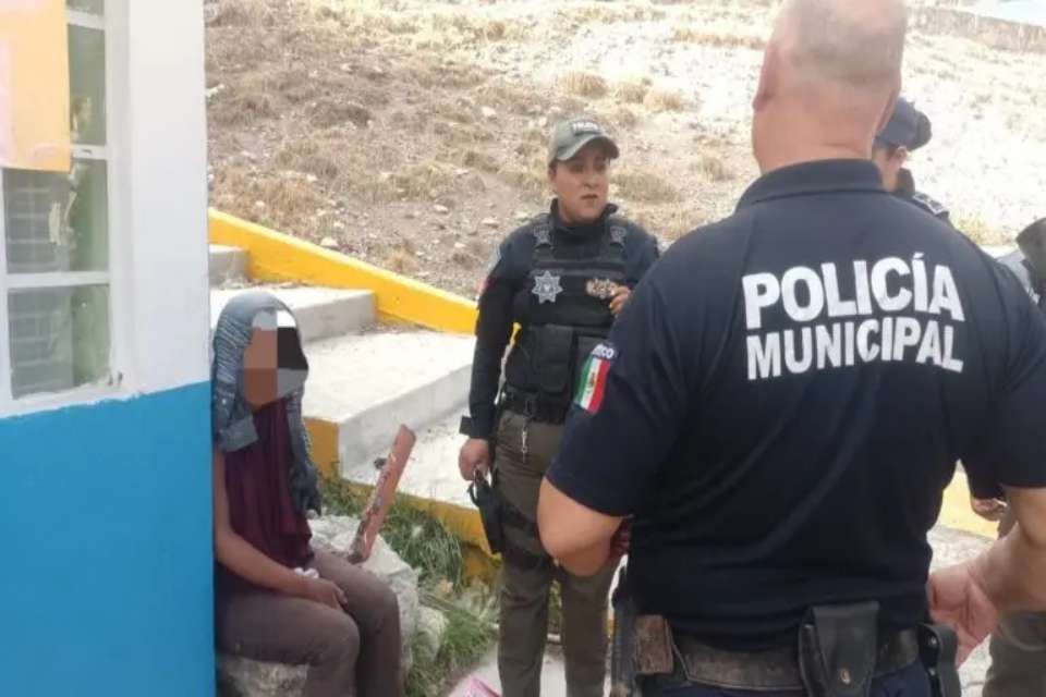 Policías de Pachuca hallan a mujer reportada como desaparecida en Guanajuato