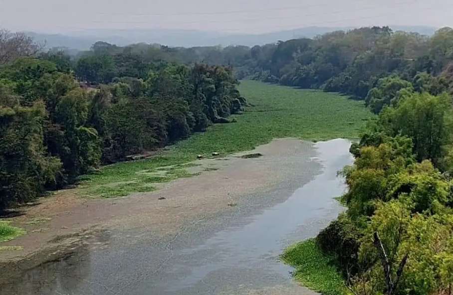 Se seca el río Calabozo en la Huasteca Hidalguense