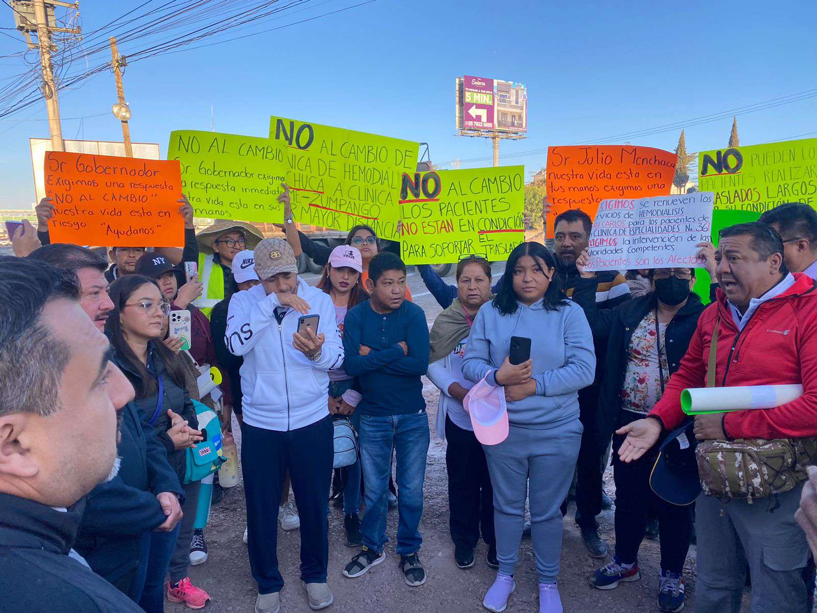 Caos y bloqueo en la carretera México-Pachuca