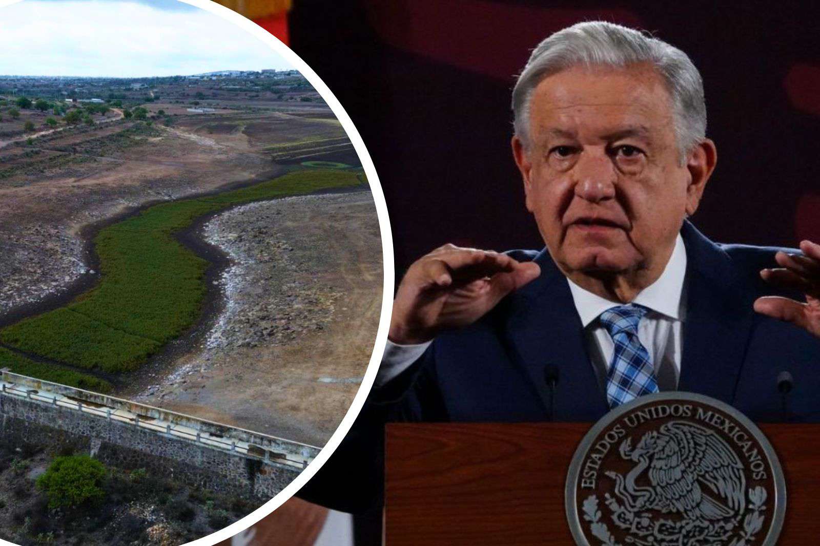 AMLO propone diálogo para la solución al problema de agua en Hidalgo