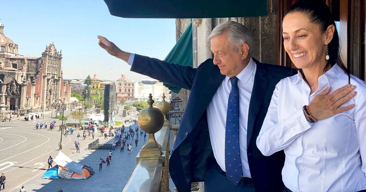 “Se me llenaron los ojos de lágrimas por el reconocimiento de un hombre que admiro”, Sheinbaum tras el mensaje de AMLO