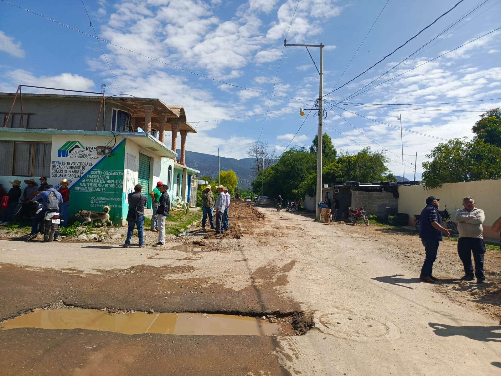 Francisco I. Madero. Vecinos acusan decisión unilateral en ampliación de red de agua