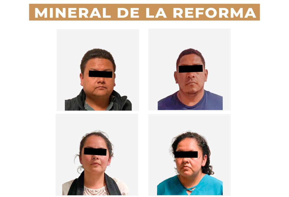 Mineral de la Reforma: detienen a cuatro y resguardan arma y vehículo