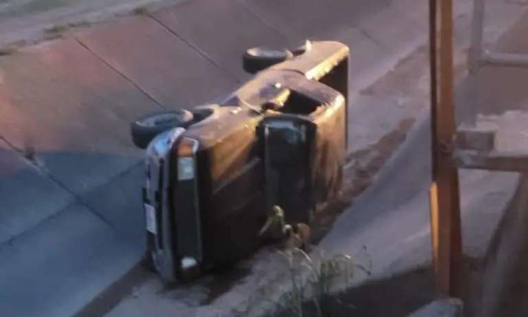 Alfajayucan: 7 menores de edad con lesiones tras volcadura de camioneta