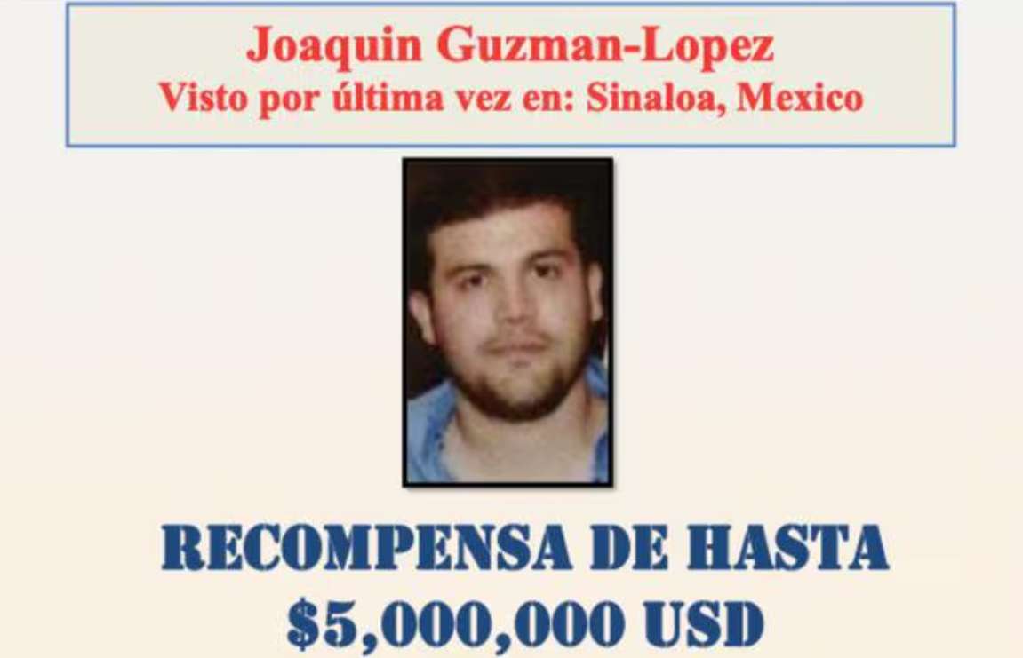 Joaquín Guzmán López, hijo del Chapo, es detenido en EU