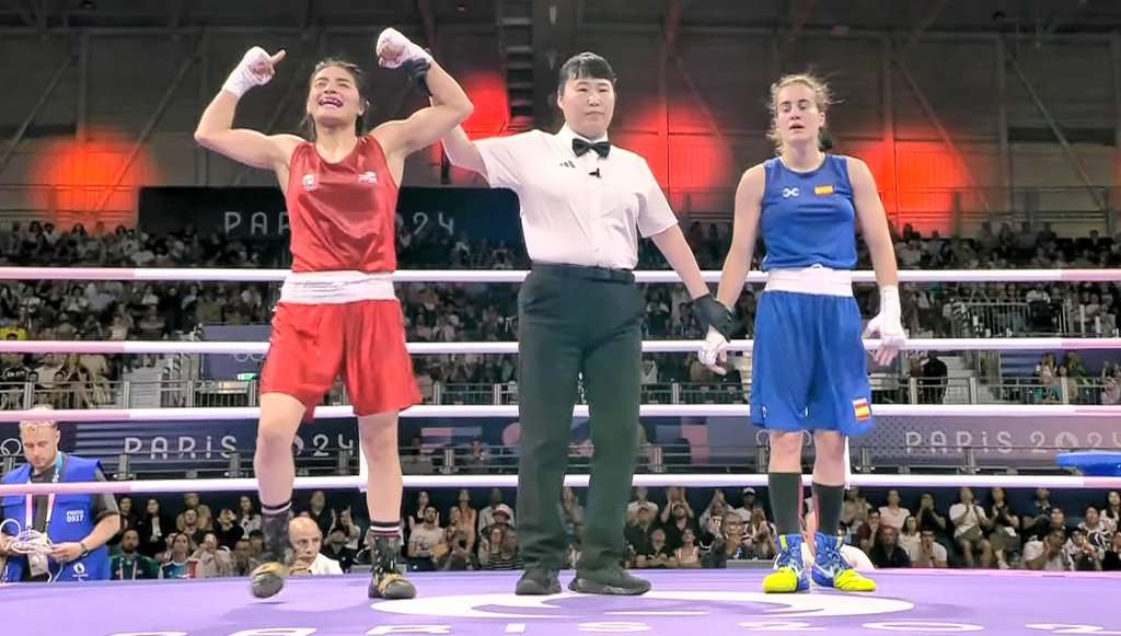 Consigue Fátima Herrera pase a los octavos de final en boxeo de París