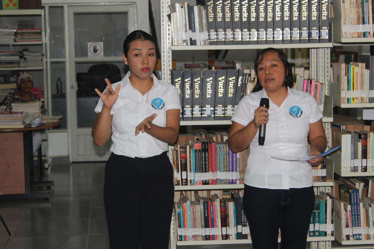 Huejutla: inicia taller de Lengua de Señas en la biblioteca municipal