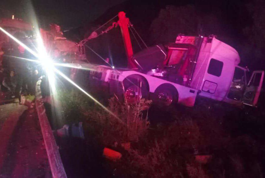 Arco Norte: chofer de grúa muere de un infarto en pleno servicio