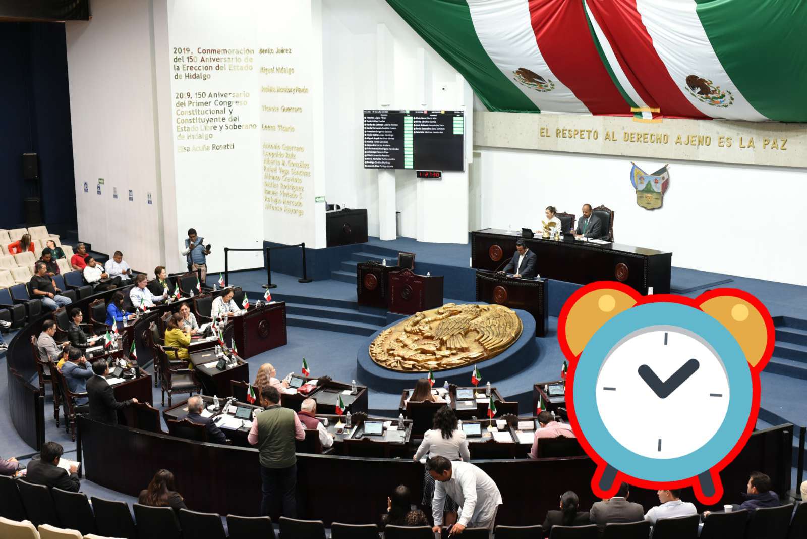 Congreso Hidalgo: los diputados con más faltas y retardos en 2024