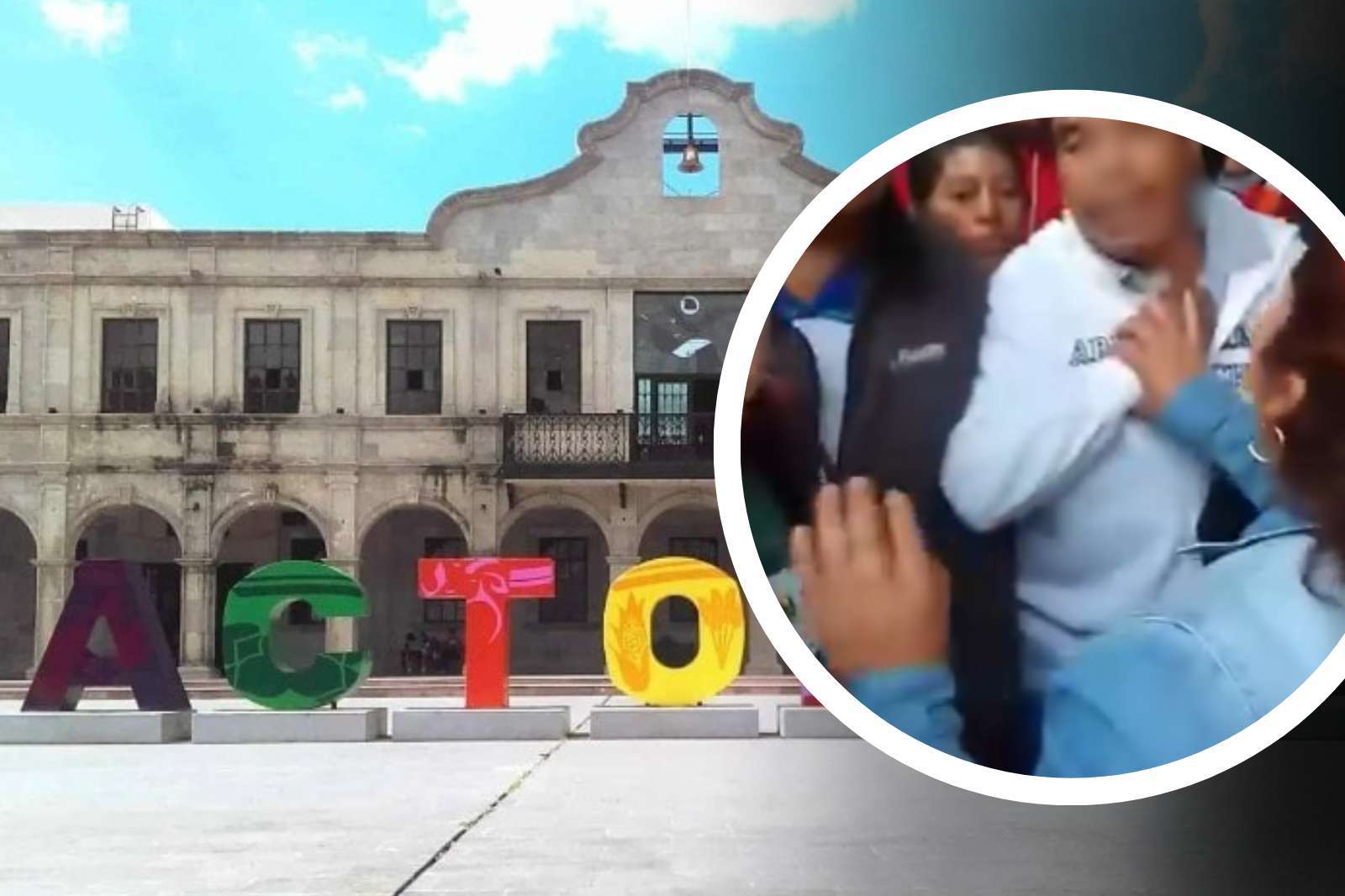 VIDEO. Reportan conflicto en tianguis de Actopan por cambio de dirigencia