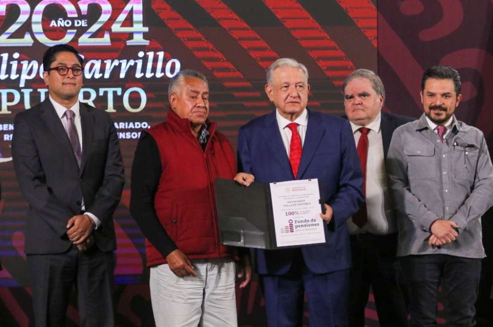 Hoy entran en operación Pensiones del Bienestar; “avance importantísimo”: AMLO