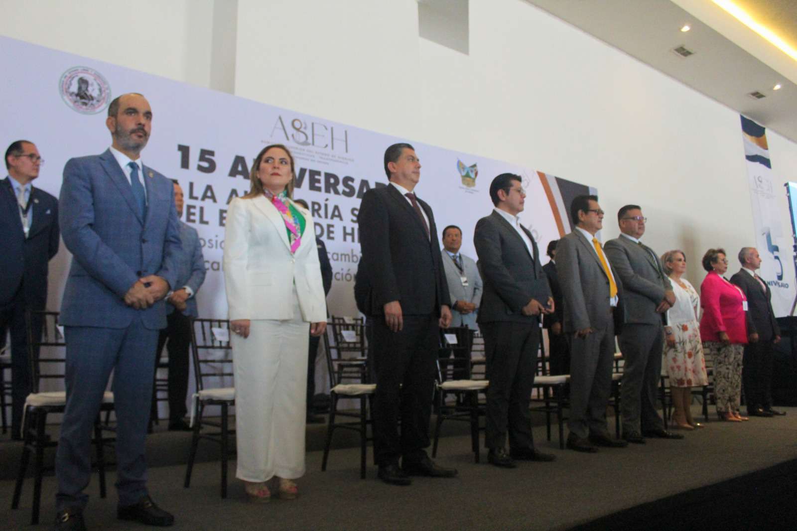 Conmemoran 15º aniversario de la Auditoría Superior del Estado de Hidalgo