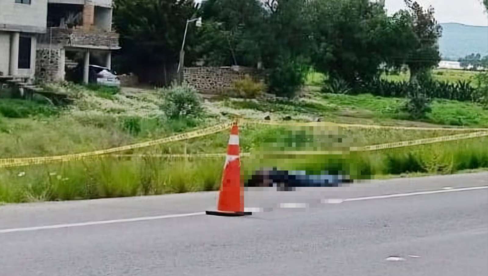 Epazoyucan: hallan cadáver sobre la carretera Pachuca-Sahagún