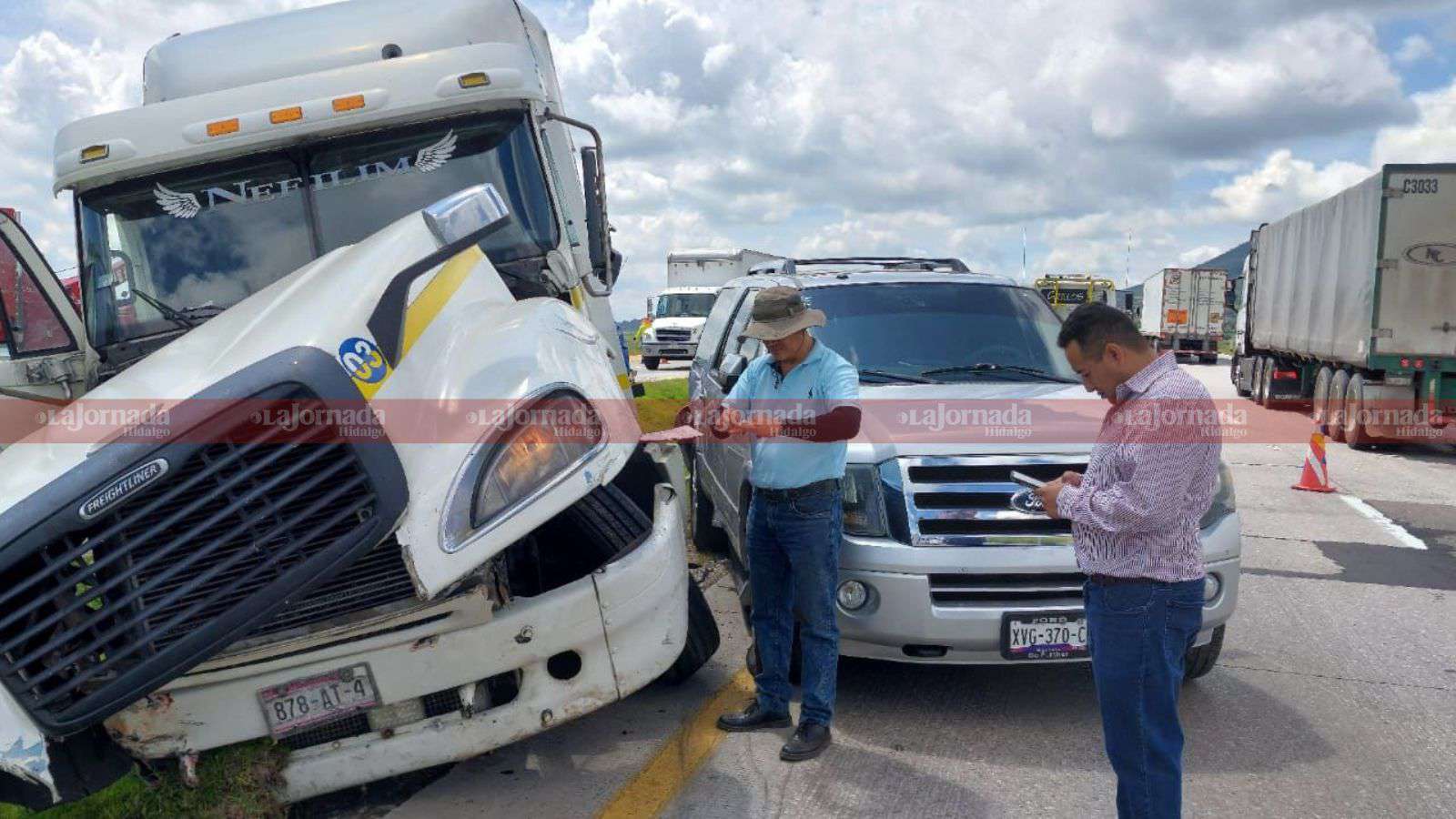 Carambola en El Arco Norte deja tres lesionados; esto sabemos