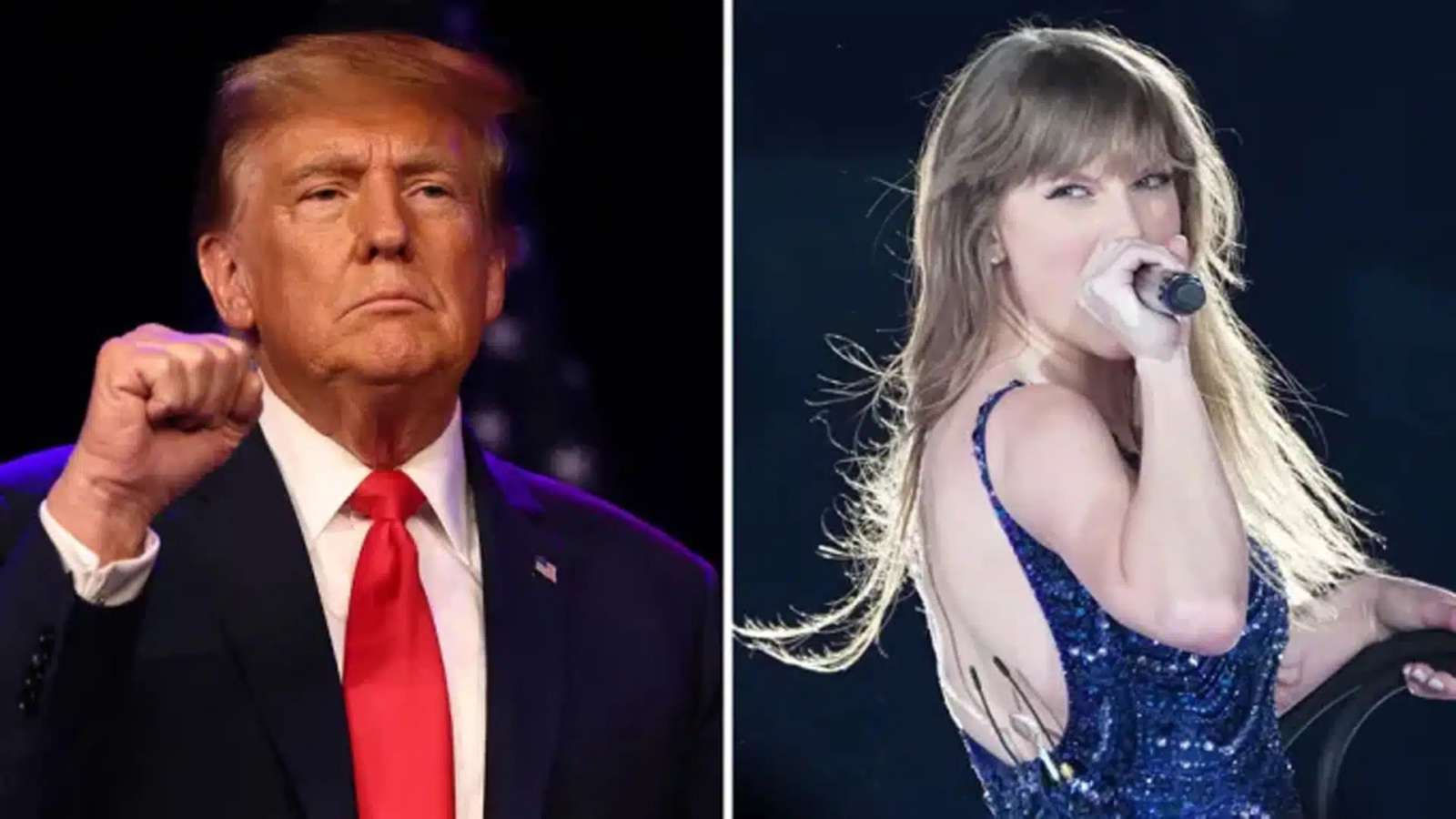 Donald Trump usa imágenes de IA de supuesto apoyo de taylor Swift