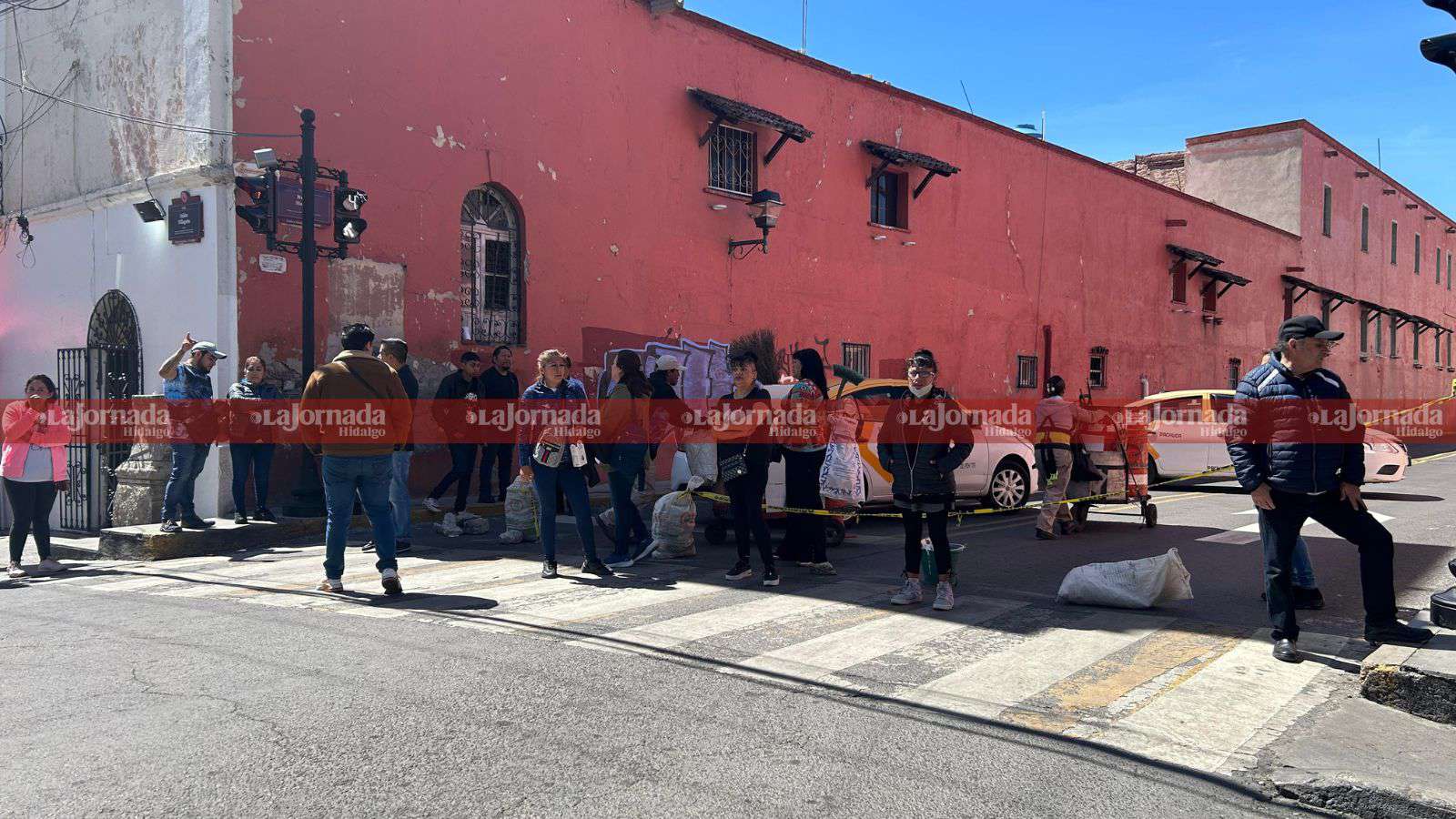 Pachuca: ¿por qué comerciantes de la Fayuca se manifestaron en el centro?