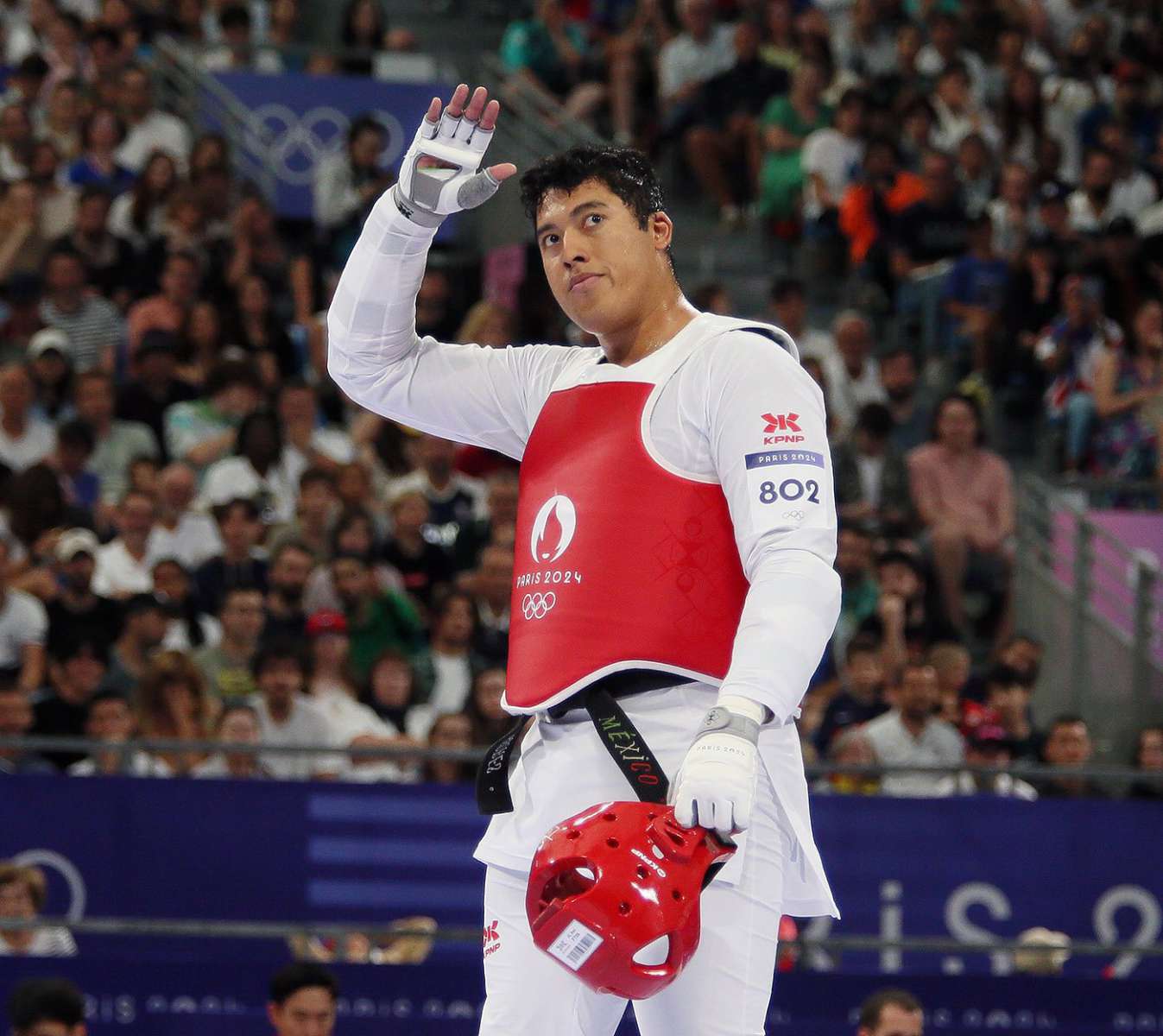 París 2024: Carlos Sansores pierde combate por medalla de bronce en Taekwondo