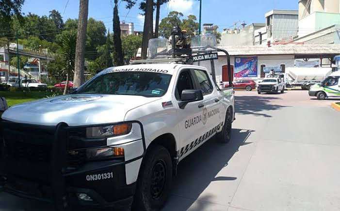 Hombre lesiona a elemento de la Guardia Nacional en Santiago Tulantepec