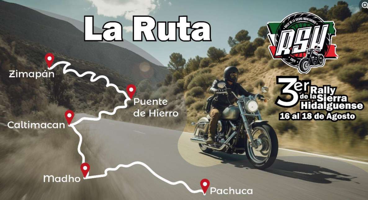 Rally de la Sierra Hidalguense 2024: todo lo que necesitas saber