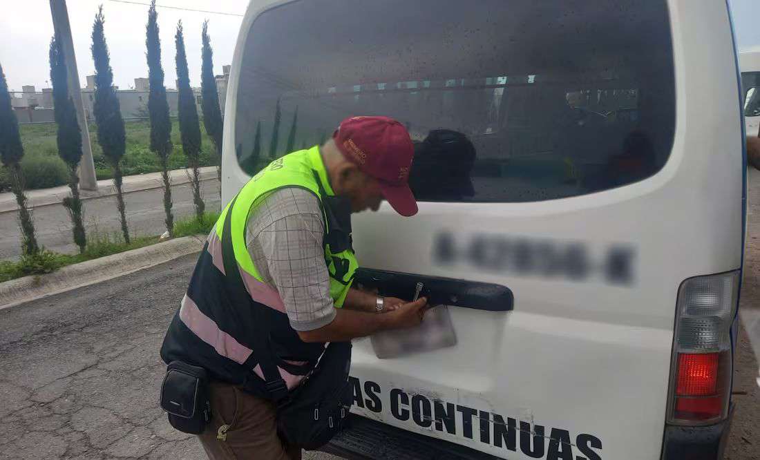 Transporte público Hidalgo: sancionan a 46 unidades por irregularidades