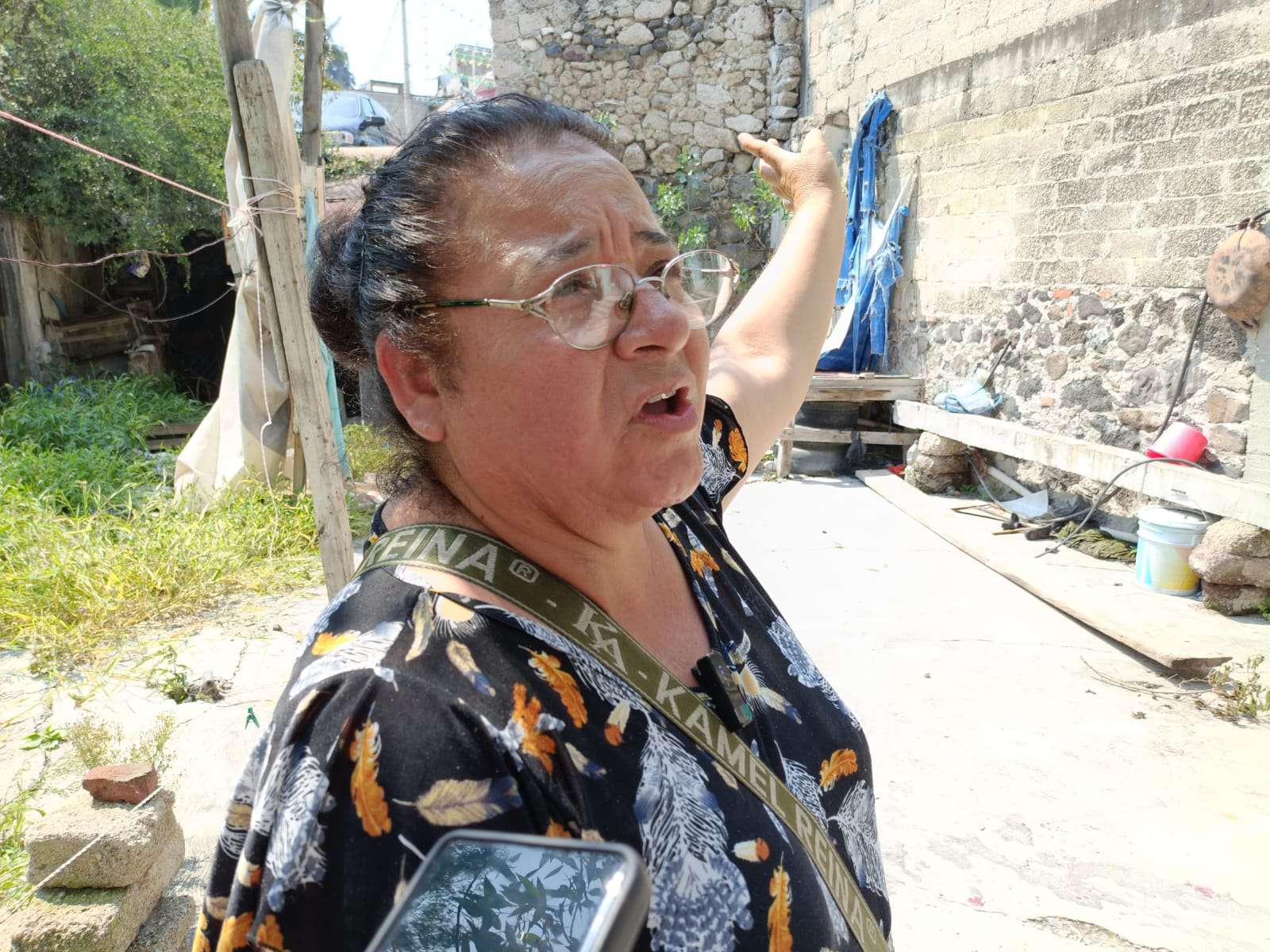 Piden a Conagua reubicar a mujer en Tula luego de que su casa fuera declarada inhabitable