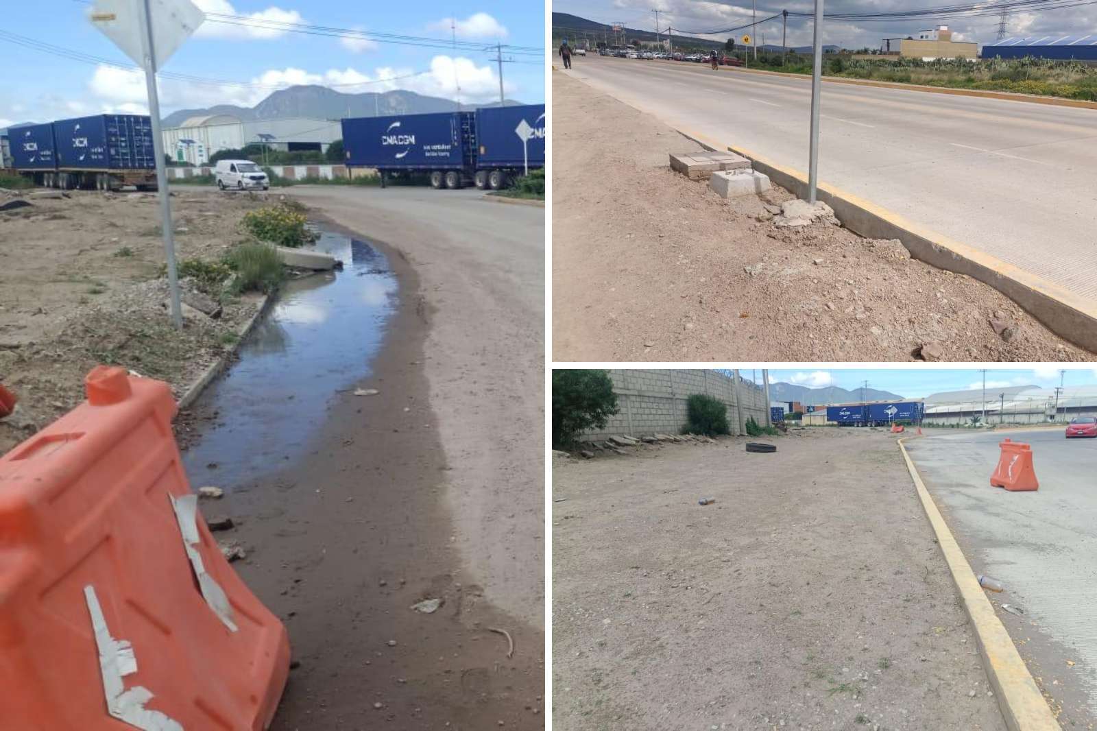 Reparan deficiencias en obra del Corredor Industrial de Ciudad Sahagún en Tepeapulco