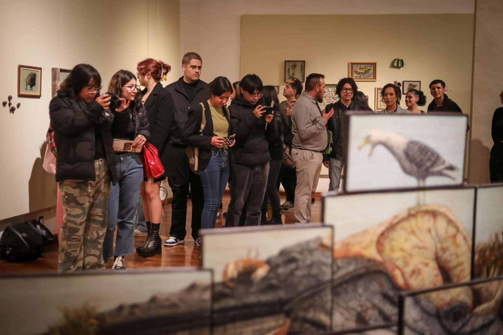 Exposición “Marea de Lobos” en el Cuartel del Arte en Pachuca