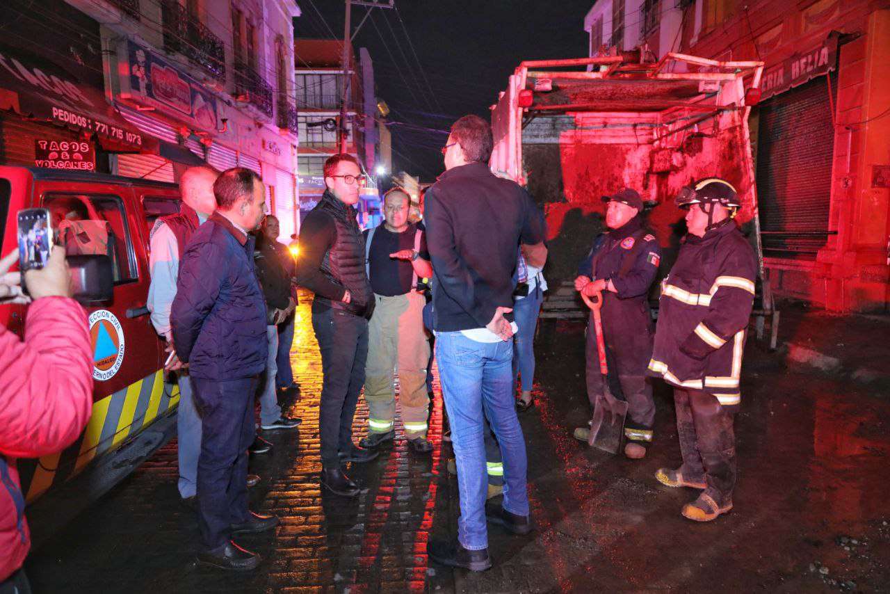 Ayuntamiento de Pachuca supervisa las calles tras fuerte lluvia