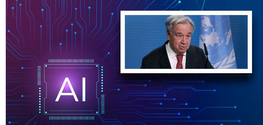 Secretario General de la ONU pide a China que la inteligencia artificial beneficie a todos