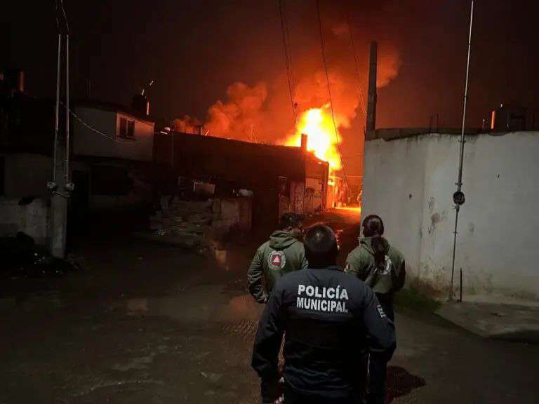 Tezontepec de Aldama: explota bodega donde almacenaban huachicol