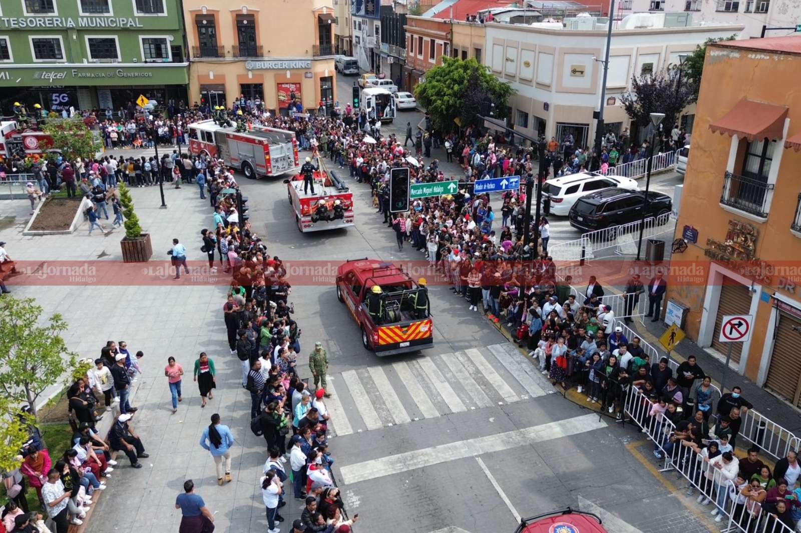 Así se vivió el desfile del 16 de septiembre en Pachuca