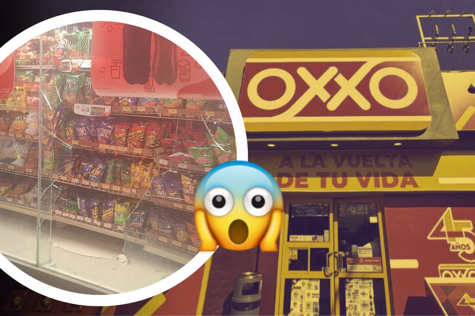 Vandalizan tienda Oxxo en Tlahuelilpan