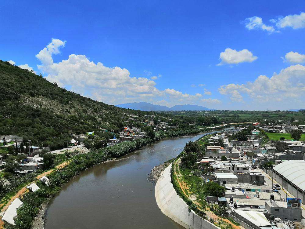 Revestimiento del río Tula contuvo desbordamiento por lluvias: Conagua