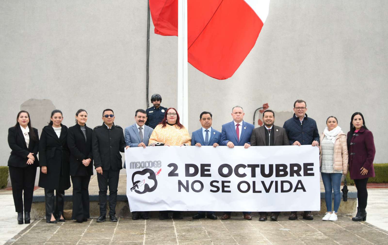 Congreso de Hidalgo conmemora el 2 de octubre del 68