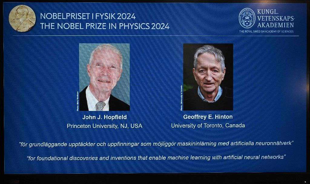 Hopfield y Hinton ganan el Nobel de Física por sus aportes a la IA