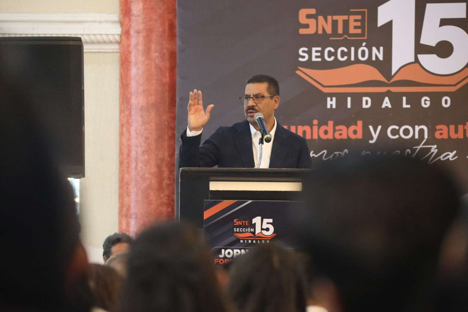 Arroparán en Hidalgo iniciativa de autonomía sindical, asegura líder del SNTE