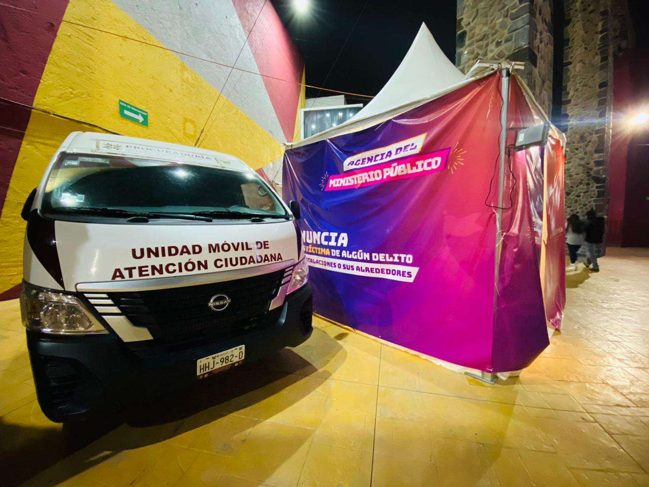 Feria Pachuca 2024: PGJEH atiende denuncias de víctimas de delitos en unidad móvil