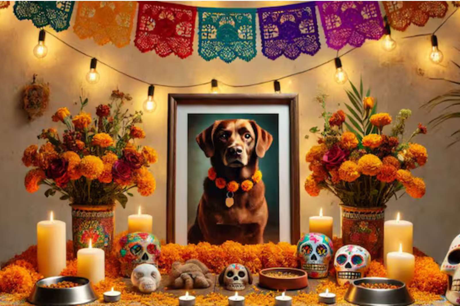 Ofrenda de Día de Muertos para mascotas: ¿qué poner este 27 de octubre?