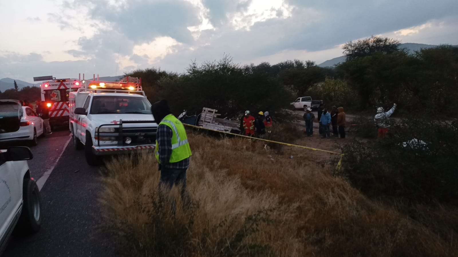 Accidente en carretera Alfajayucan-Ixmiquilpan deja un hombre sin vida