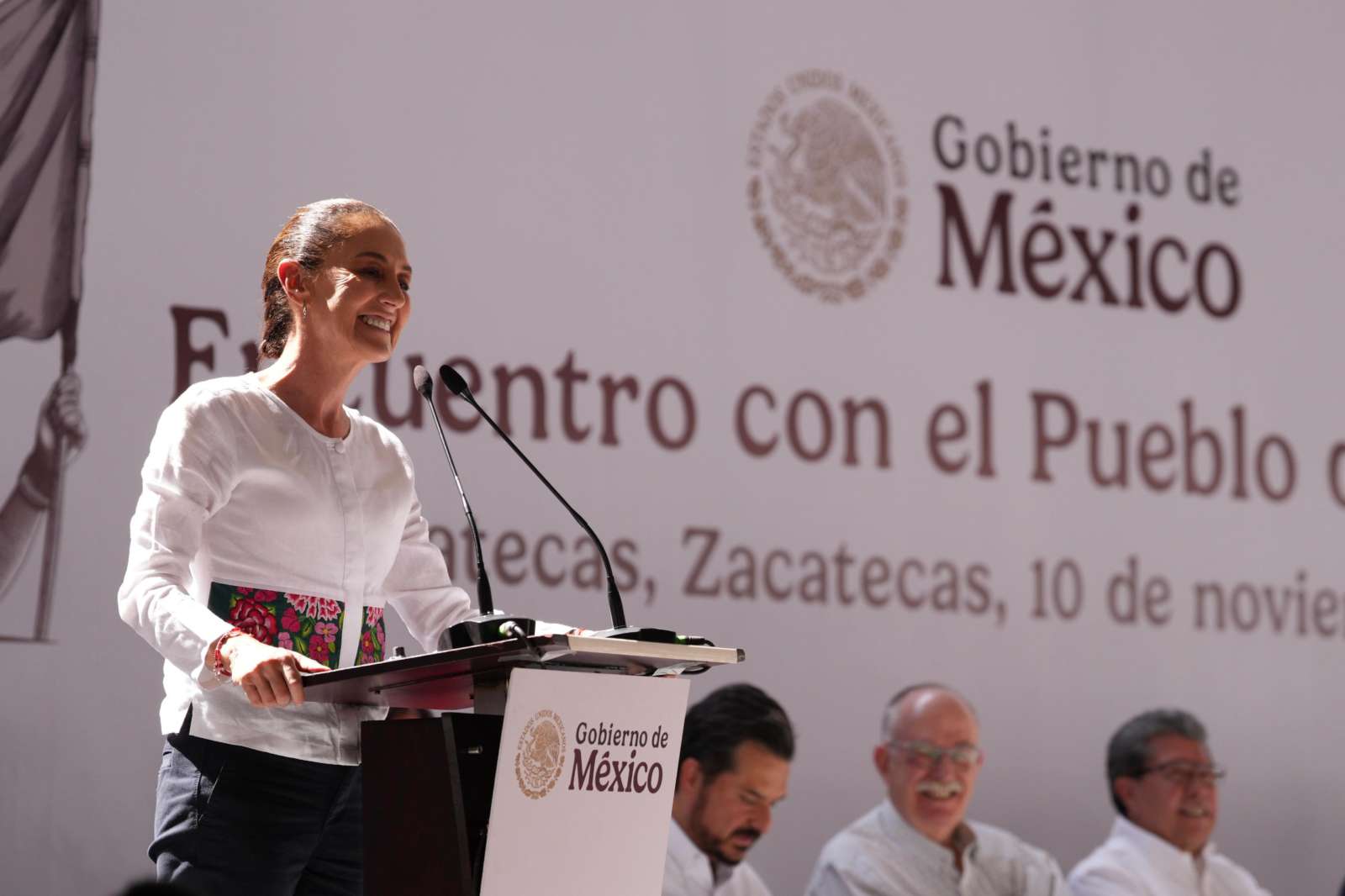 Respalda Sheinbaum a gobernador de Zacatecas ante críticas por violencia