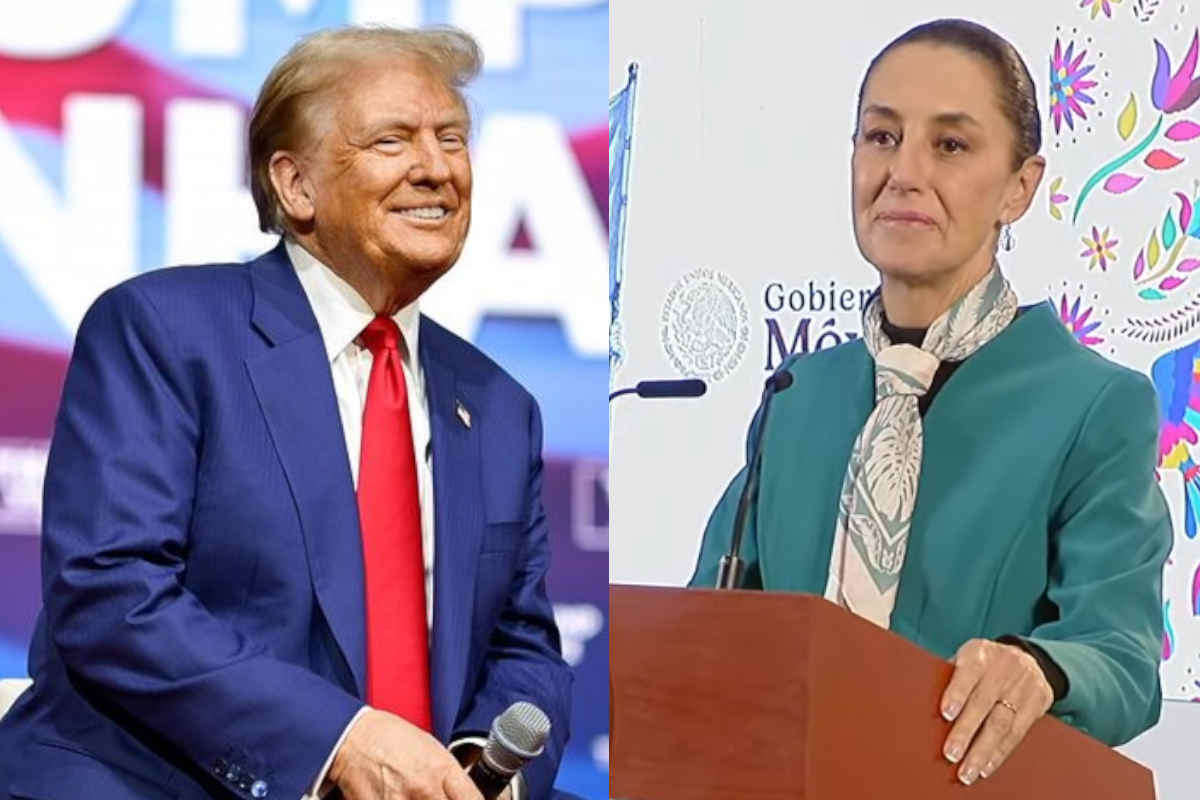 Claudia Sheinbaum hablará esta mañana por teléfono con Donald Trump