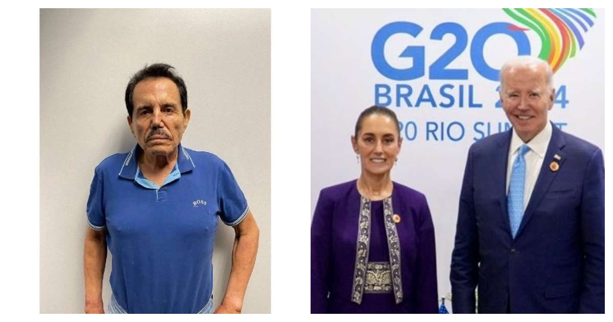 En el G20, Sheinbaum pide a Biden información de la captura de ‘El Mayo’ Zambada