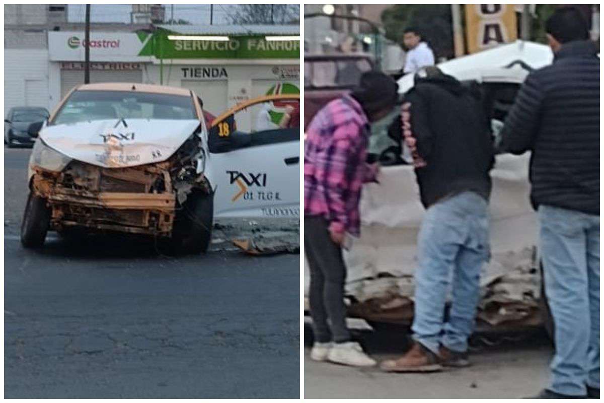 Tulancingo: mañana llena de accidentes; entre ellos una carambola