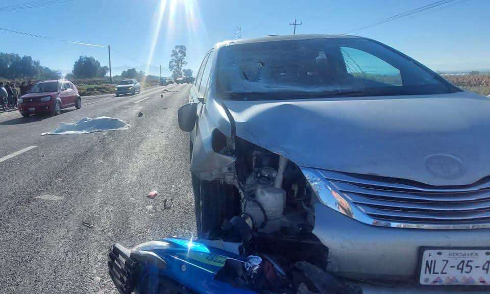 San Salvador: fallece motociclista tras ser atropellado