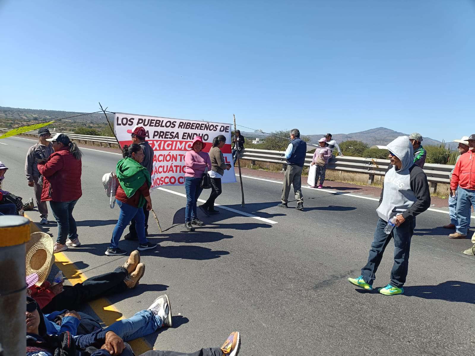 Arco Norte: termina bloqueo con promesa de fumigación contra moscos